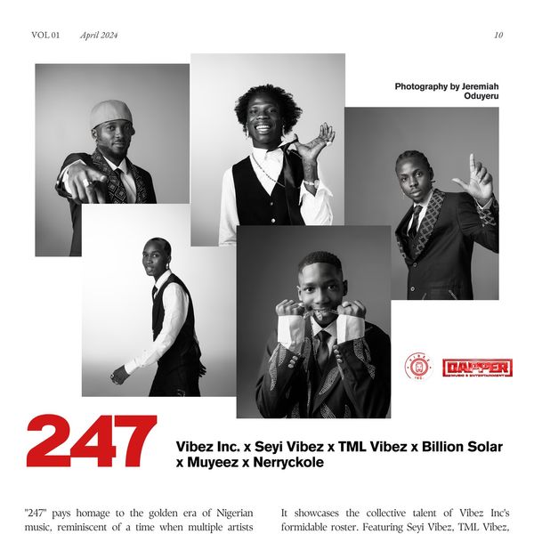 Seyi Vibez – 247 Ft. Tml Vibez & Muyeez, Billion Solar & Nerryckole